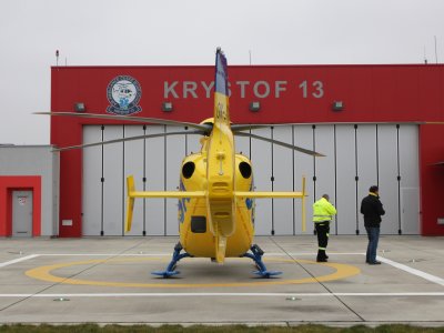 První přistání OK-JIX na Plané u ČB, 16.12.2020
